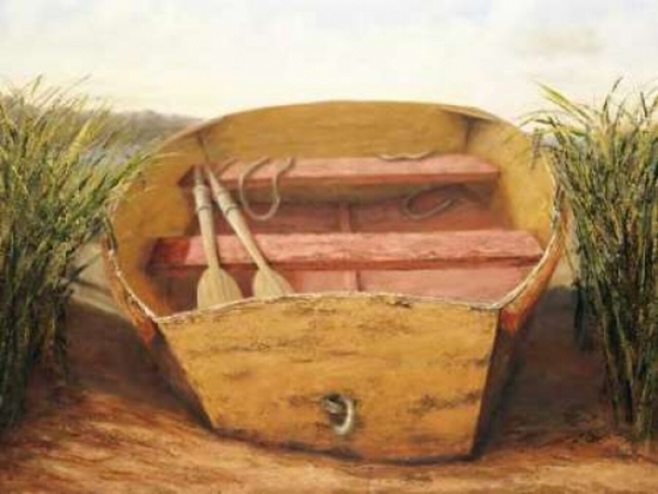Beached Dinghy Poster Print by Karl Soderlund - Item # VARPDXS1055D